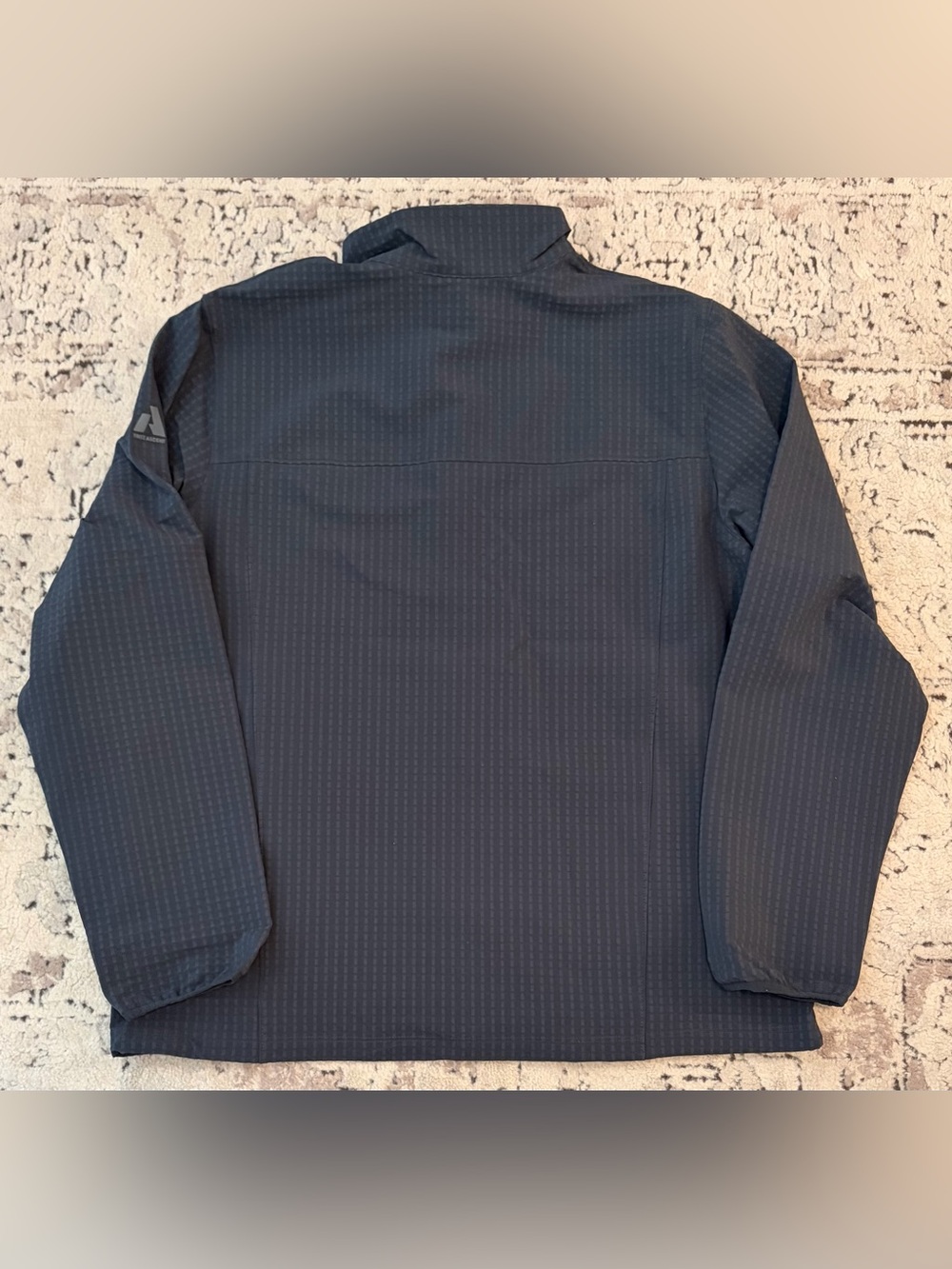 $129 Eddie Bauer Sandstone Grid Gray Jacket Men’s Sz: Large - Picture 4 of 5